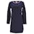 Minivestido feminino reversível Tommy Hilfiger em algodão azul marinho  ref.1159121