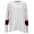 Tommy Hilfiger Womens Relaxed Fit Jumper in White Cotton  ref.1159148
