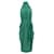 Tommy Hilfiger Damen Zendaya Neckholder-Kleid aus grünem Acetat Zellulosefaser  ref.1159168