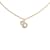 Dior Collar con colgante de diamantes de imitación y logo Dorado Metal  ref.1159212
