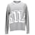 Tommy Hilfiger Damen-Pullover aus Bio-Baumwolle mit grafischem Logo Grau  ref.1159231