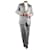 Claudie Pierlot Grey tailored pleated trousers and blazer set - size UK 12 Viscose  ref.1159248