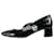 Miu Miu Salón Mary Jane charol negro cristal - talla UE 38.5 Cuero  ref.1159250