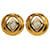 Chanel Dourado Metal  ref.1159449