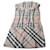 BURBERRY Robe coton tartan 10 ANS Multicolore  ref.1159462