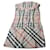 BURBERRY Tartan-Baumwollkleid 10 ans Mehrfarben Baumwolle  ref.1159462