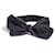 Lanvin Elbaz Navy Bow Tie OS Coton Bleu Marine  ref.1159883