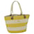 BURBERRY Blue Label Tote Bag Canvas Yellow Auth bs10173 Cloth  ref.1160056