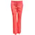 Autre Marque Versace Coral Wool Medusa Pants Pink  ref.1160086