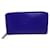 Carteira Louis Vuitton Zippy Azul Couro  ref.1160360