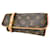 Louis Vuitton Pochette twin Brown Cloth  ref.1160421