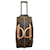 Louis Vuitton Eole 60 Traveller's bag Brown Cloth  ref.1160431