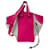 Autre Marque Loewe white / Pink Hammock Bag Leather  ref.1160627