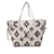 Sac cabas blanc Louis Vuitton Monogram Giant Wild at Heart Neverfull MM Cuir  ref.1160686