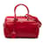 Duffle Bolso satchel clásico de cuero tipo lona para bebé de Saint Laurent rojo Roja  ref.1160717