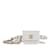 White Chanel Punk Chain Leather Belt Bag  ref.1160786