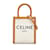 Céline White Celine Mini Vertical Cabas Satchel Leather  ref.1160810