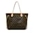 Braune Neverfull MM-Einkaufstasche mit Louis Vuitton-Monogramm Leder  ref.1160813