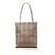 Beige Burberry House Check Tote Bag Leather  ref.1160848