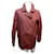 Lacoste Men Coats Outerwear Dark red Cotton  ref.1160869