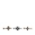 Louis Vuitton 18Juego de anillos ideales con monograma K Q9F15F Dorado Metal  ref.1160932