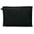 Pochette en toile noire Hermès Tissu  ref.1161051