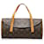Louis Vuitton Brown Monogram Sonatine Leather Cloth  ref.1161069