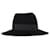 Cappello Fedora Maison Michel in Lana Nera Nero  ref.1161105