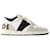 Autre Marque Rhecess Low Sneakers - Rhude - Leather - White/Black Pony-style calfskin  ref.1161119