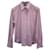 Gestreiftes Hemd mit Knöpfen von Loro Piana aus roter Baumwolle  ref.1161129