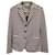 Weekend Max Mara Elica Stripe Jersey Jacket in White Cotton  ref.1161144