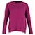 Theory Round Neck Jumper in Purple Cashmere Wool  ref.1161160