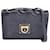 Salvatore Ferragamo Aileen Cutout Shoulder Bag in Black Leather  ref.1161182