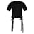 T-Shirt Bow Tails - Simone Rocha - Coton - Noir  ref.1161184