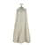 Anine Bing Cosette Twist-front Dress In Green Cotton Beige  ref.1161199