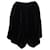 Alaïa Mini-jupe asymétrique Alaia en polyester noir  ref.1161244