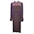 Marni Midikleid mit Gittermuster aus mehrfarbiger Viskose Mehrfarben Zellulosefaser  ref.1161277