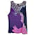 Peter Pilotto Printed Sleeveless Top in Purple Viscose Multiple colors Cellulose fibre  ref.1161280
