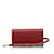 Burberry Nova Check Leather Key Case Canvas Key Holder in Excellent condition Red Cloth  ref.1161295