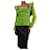 Rosie Assoulin Top in velluto verde - taglia USA 2 Cotone  ref.1161319