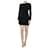 Isabel Marant Vestido negro de mohair con detalle de aberturas - talla FR 36  ref.1161321