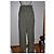 Reformation Tencel Hose mit hoher Taille Khaki - Ansicht 4