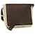 PRADA Shoulder Bag Canvas Leather Beige Brown Auth ki3765 Cloth  ref.1161351