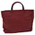 PRADA Hand Bag Nylon Red Auth ar10826b  ref.1161363