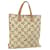 BURBERRY Blue Label Tote Bag Toile Beige Auth yb423  ref.1161383