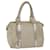 FENDI Zucchino Canvas Hand Bag Silver Auth 59329 Silvery  ref.1161407