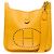 Hermès Sac HERMES Evelyne en Cuir Jaune - 101589 - vue 2