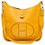 Hermès Sac HERMES Evelyne en Cuir Jaune - 101589 - vue 9