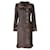 Chanel Nuovo abito in tweed con bottoni CC Jewel Gripoix Marrone scuro  ref.1161478