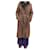 Autre Marque shearling coat size 38 Dark brown Fur  ref.1161483